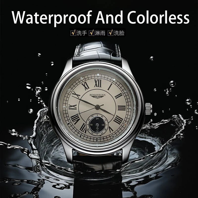 Top Brand Man Wristwatch Luxury Business Waterproof Men Watch For Men Quartz Clock Leather Men's Watches reloj Handsome 2025 New