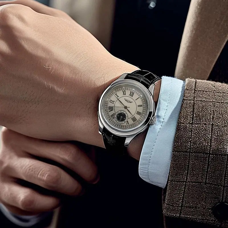 Top Brand Man Wristwatch Luxury Business Waterproof Men Watch For Men Quartz Clock Leather Men's Watches reloj Handsome 2025 New