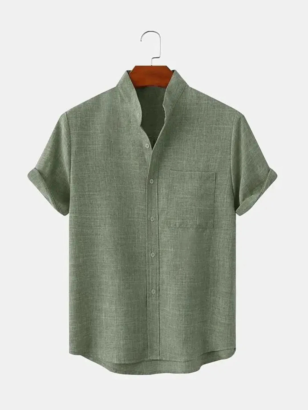 Men's Linen Shirt Classic Old Money