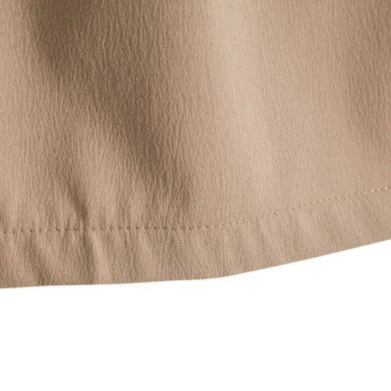 Summer New Men's Casual Shorts Pure Color Knot Beach Pants Large Size Five-Pointed Leisure Trousers Simple And Stylish